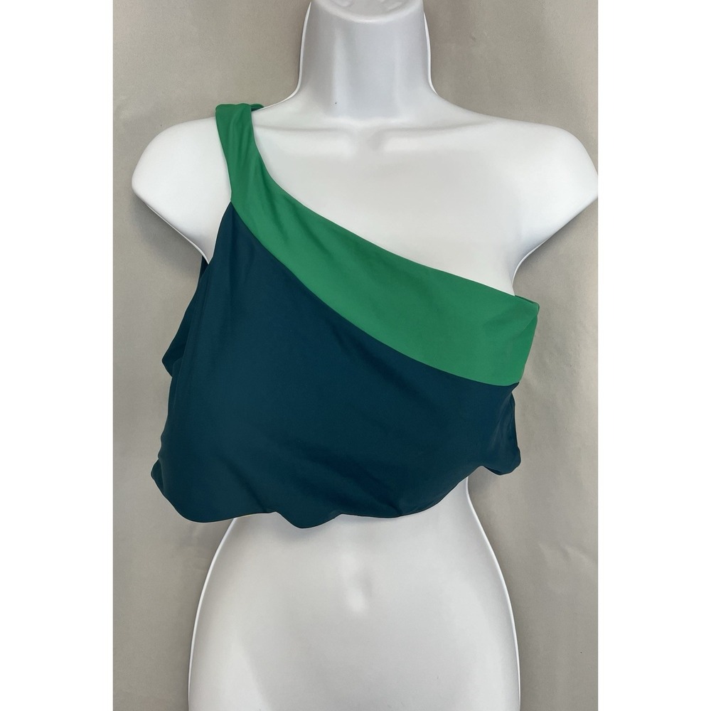Summersalt One Shoulder Bikini Top Size 12 Swimsuit Asymmetrical Women NWT